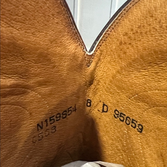 Lucchese 1883 Ranch Hand Leather Boots N1596-54 - Picture 8 of 8